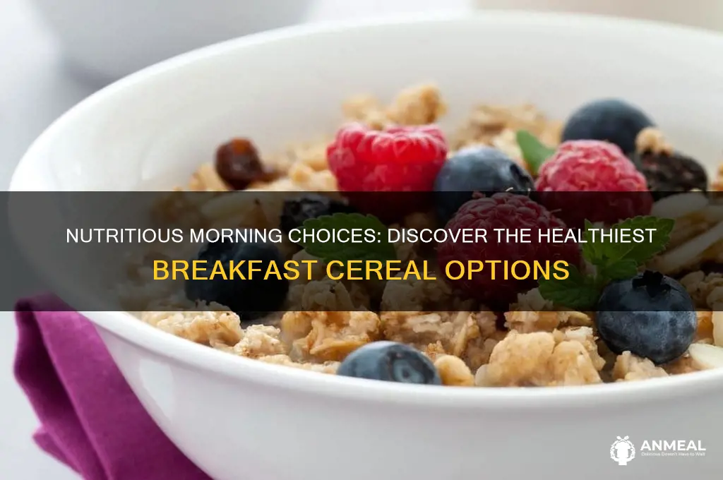 which breakfast cereal is healthiest