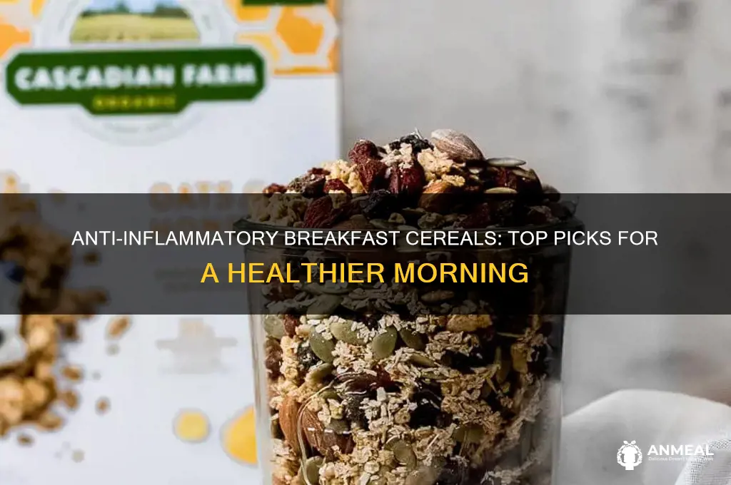 which breakfast cereals are best to keep inflammation low