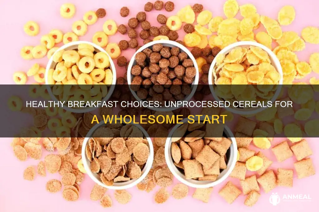 which breakfast cereals are not ultra processed