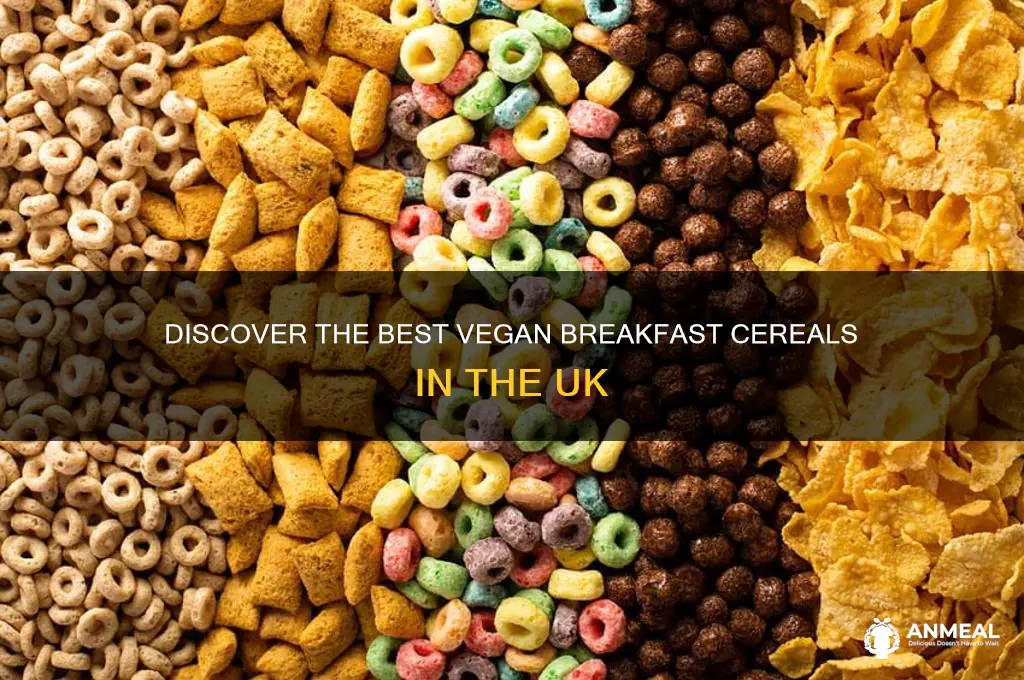which breakfast cereals are vegan uk