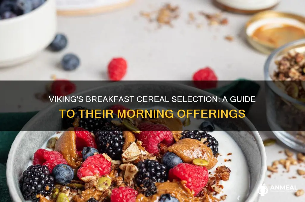 which breakfast cereals does viking have