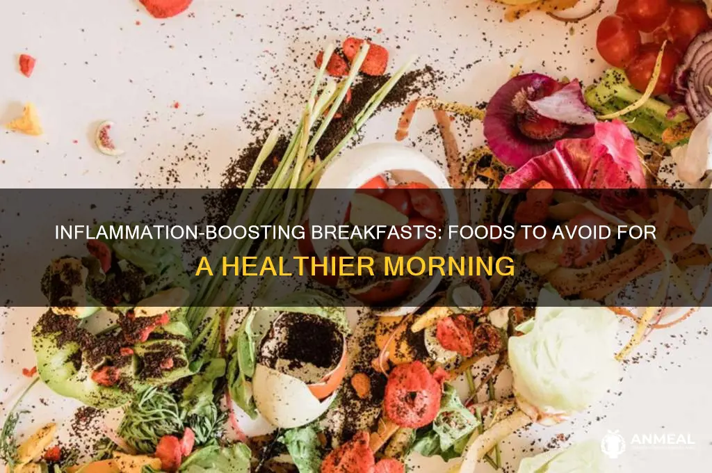 which breakfast food increase inflammation