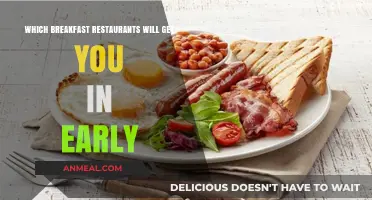 Rise and Dine: Early-Opening Breakfast Spots to Start Your Day