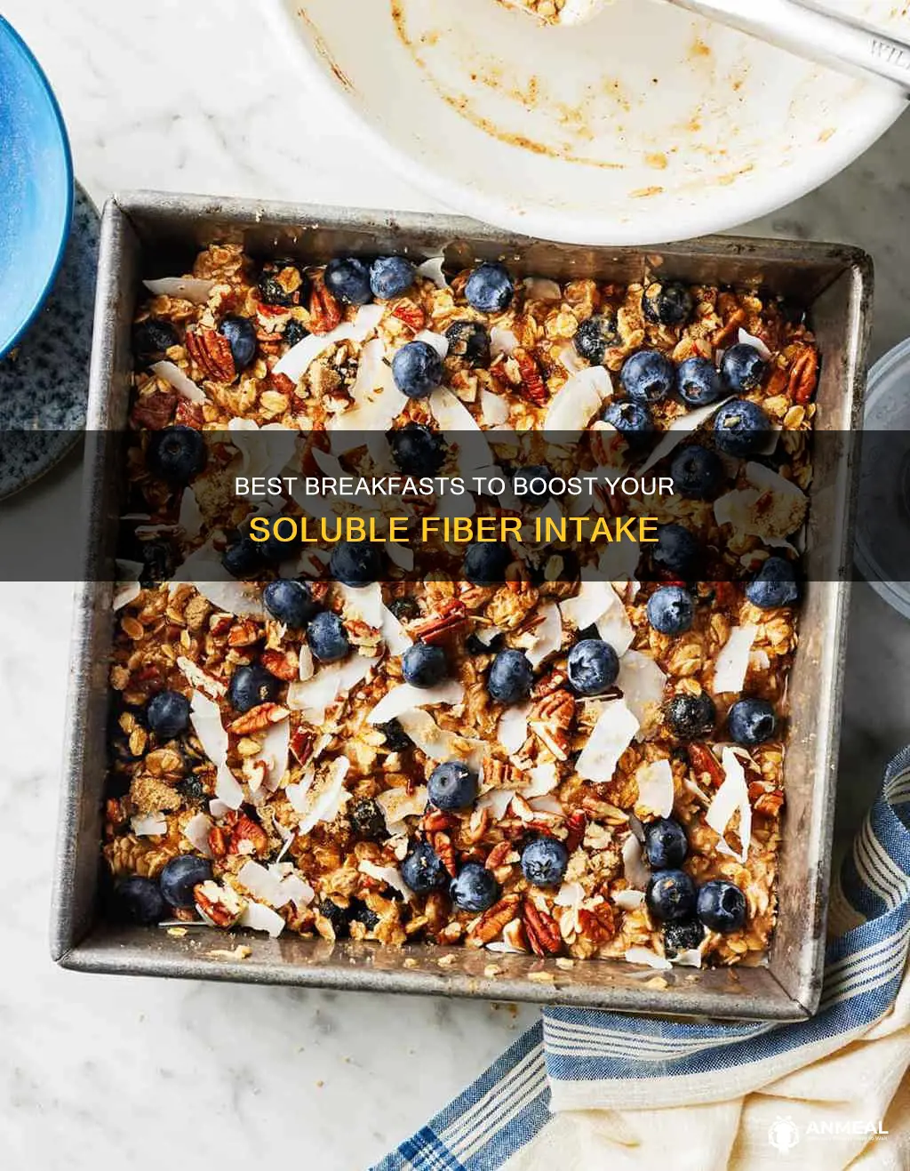 which breakfast would provide the most soluble fiber