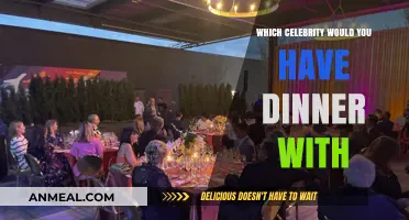 Dining with the Stars: Who Would Be Your Dream Celebrity Guest?