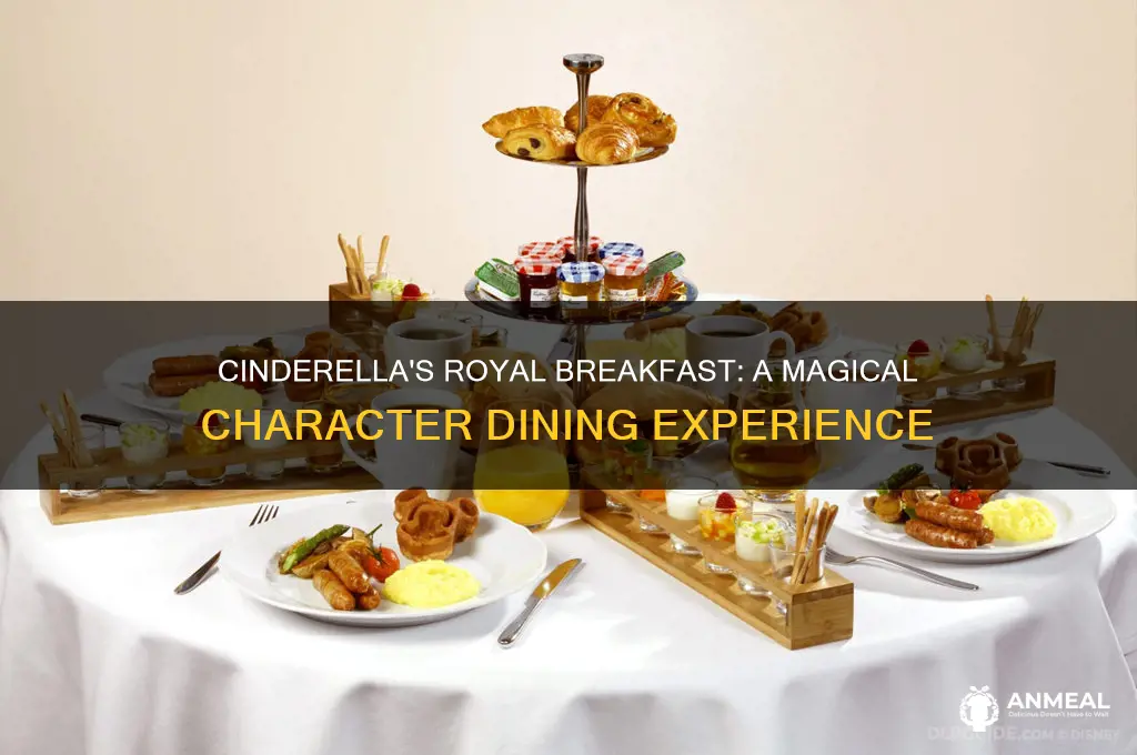which character breakfast has cinderella