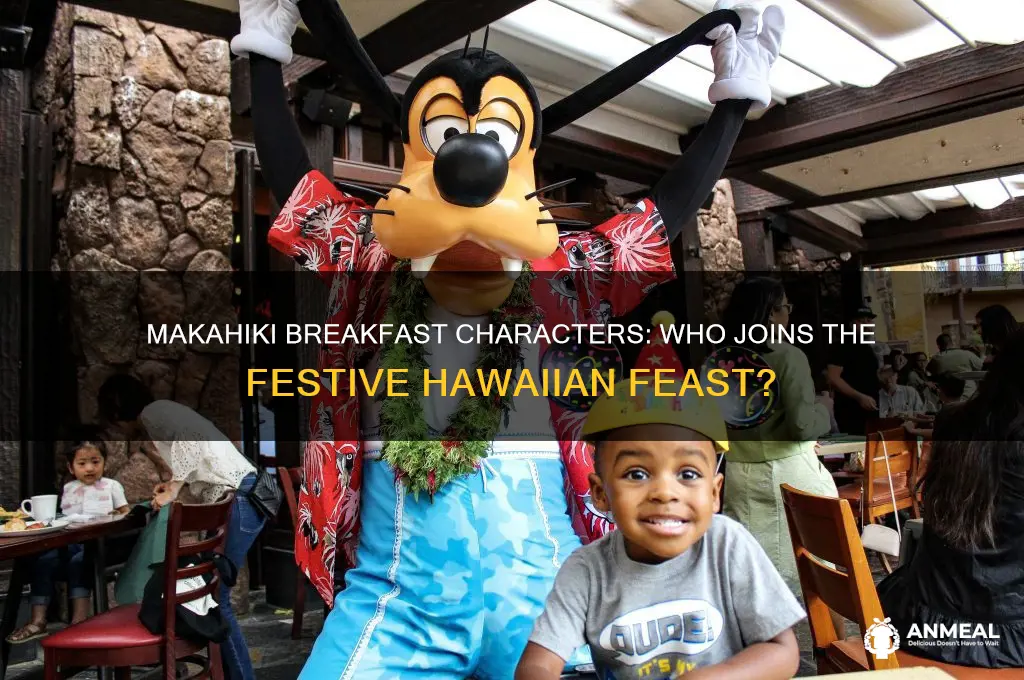 which characters appear in makahiki breakfast