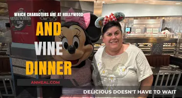 Meet Disney Characters at Hollywood & Vine Dinner Experience