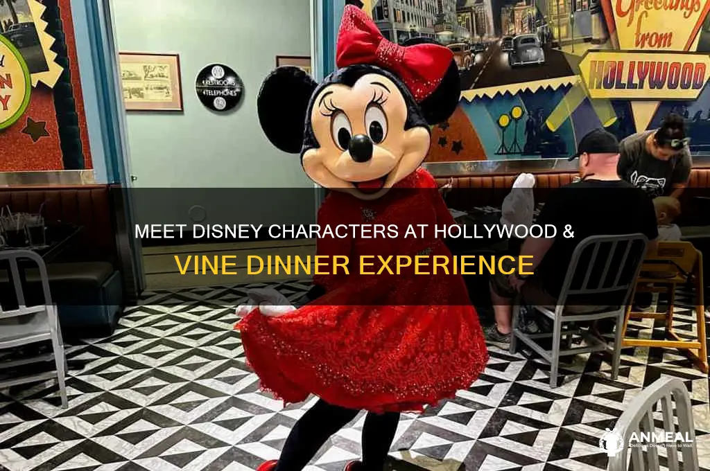 which characters are at hollywood and vine dinner