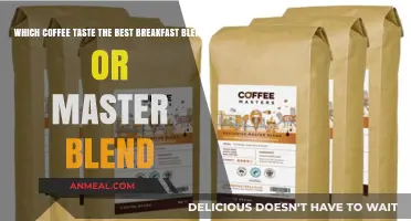 Breakfast Blend vs. Master Blend: Which Coffee Elevates Your Morning?