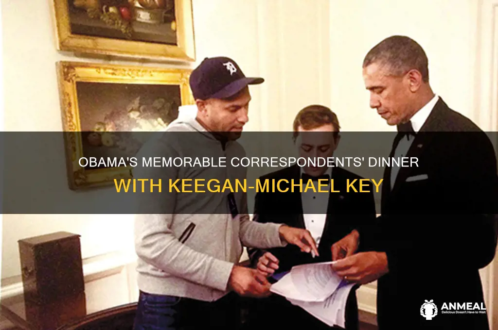 which coorespondents dinner did obama do with key