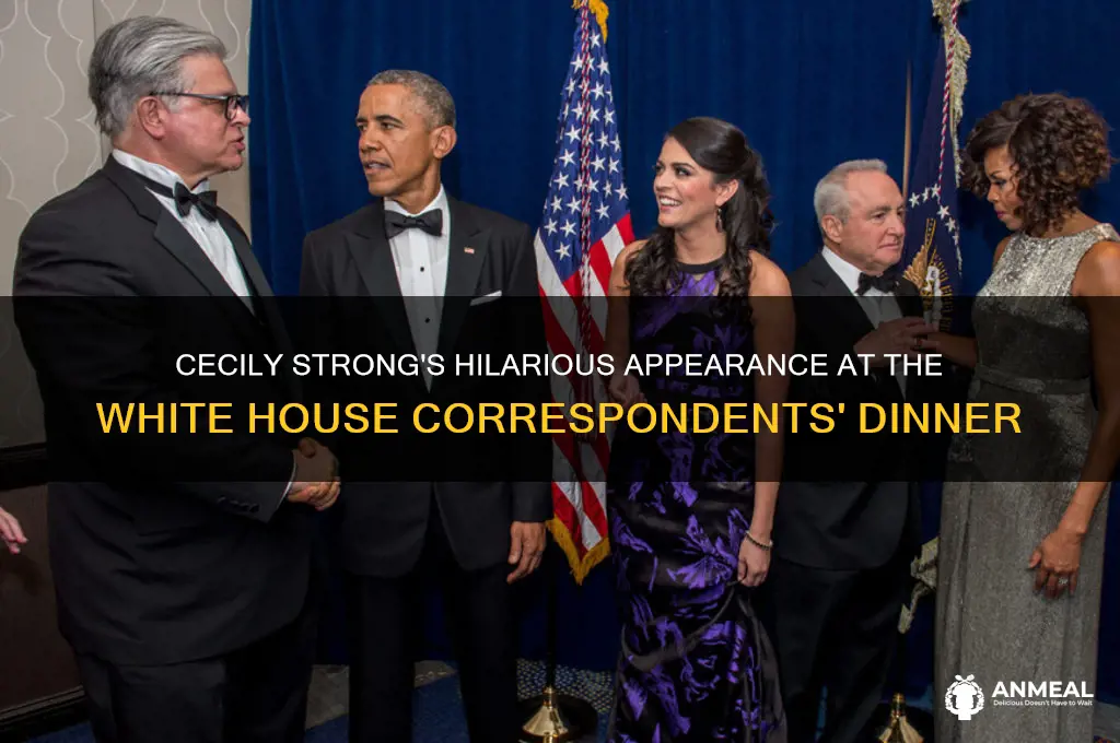 which cooresponence dinner was cecily strong in