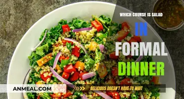 Salad's Place in Formal Dining: Course Order Explained