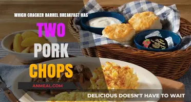 Cracker Barrel's Pork Chop Breakfast: Which Menu Item Has Two?