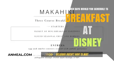 Best Days to Schedule Breakfast at Disney for a Magical Experience