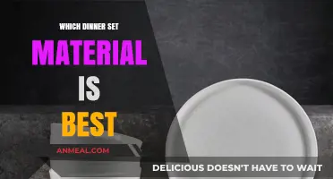 Choosing the Perfect Dinner Set: Material Guide for Durability & Style