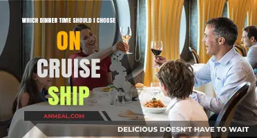 Choosing the Perfect Cruise Ship Dinner Time: Tips for a Seamless Experience