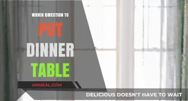 Perfect Placement: Which Direction Should Your Dinner Table Face?