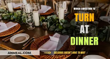 Navigating Dinner Etiquette: Mastering the Art of Turning at the Table