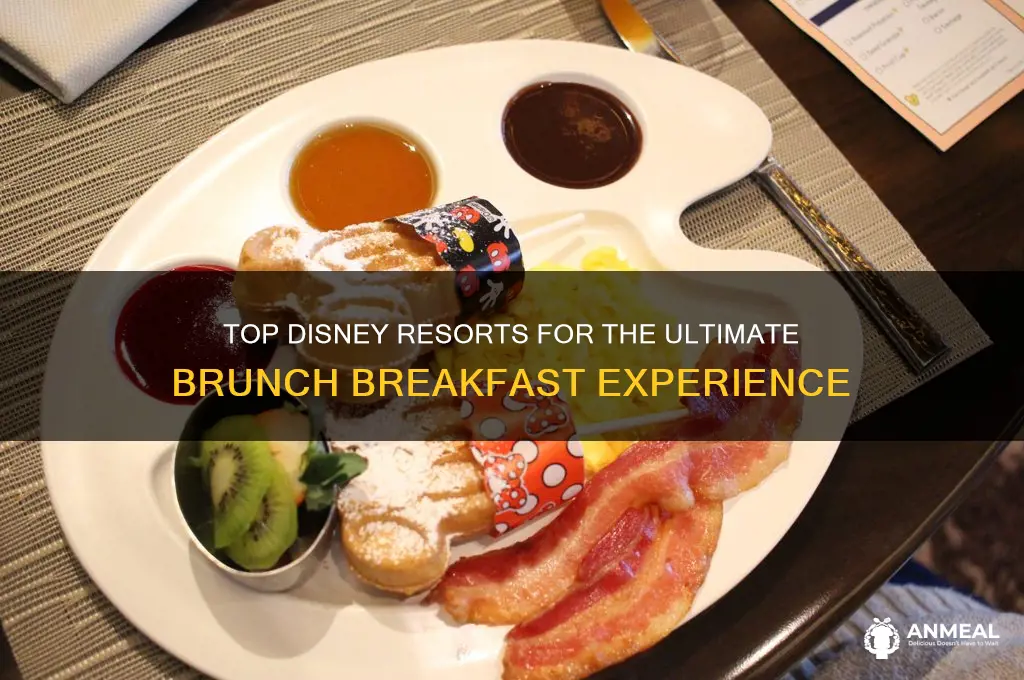 which disney resort has the best brunch breakfast
