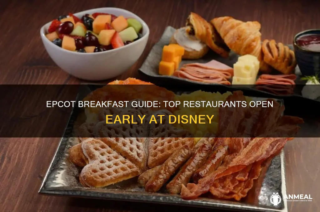 which epcot restaurants are open for breakfast