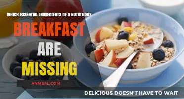 Missing Nutrients: What Your Breakfast Lacks for Optimal Health