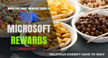 Unveiling the Surprising Truth About Breakfast Cereal and Microsoft Rewards