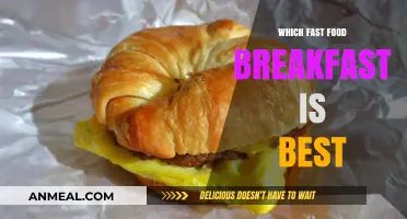 Best Fast Food Breakfast: Top Picks for a Tasty Morning Boost