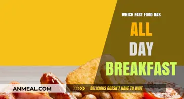 Fast Food Breakfast All Day: Where to Find It