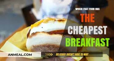 Budget-Friendly Breakfasts: Discover the Cheapest Fast Food Morning Meals