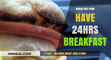 24-Hour Breakfast Bliss: Fast Food Spots Serving Morning Meals Anytime