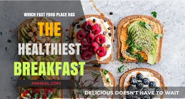 Healthiest Breakfast Options: Comparing Top Fast Food Chains