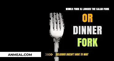 Salad Fork vs. Dinner Fork: Which One is Longer?