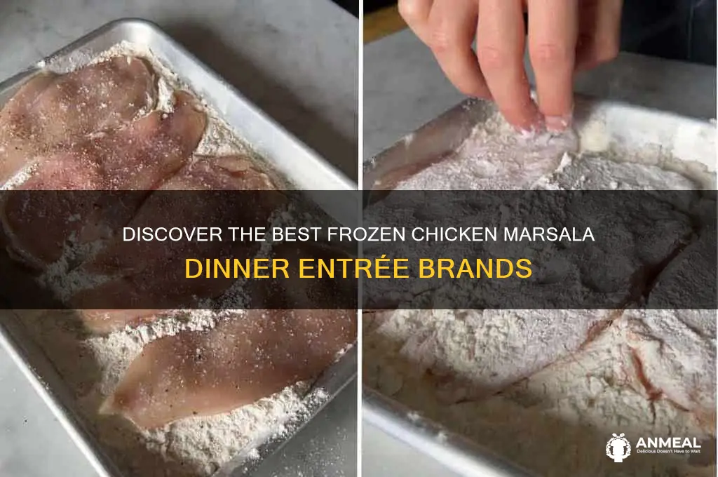 which frozen dinner entree cmompany has chicken marsala