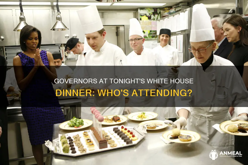 which govenors attending white house dinner tongiht