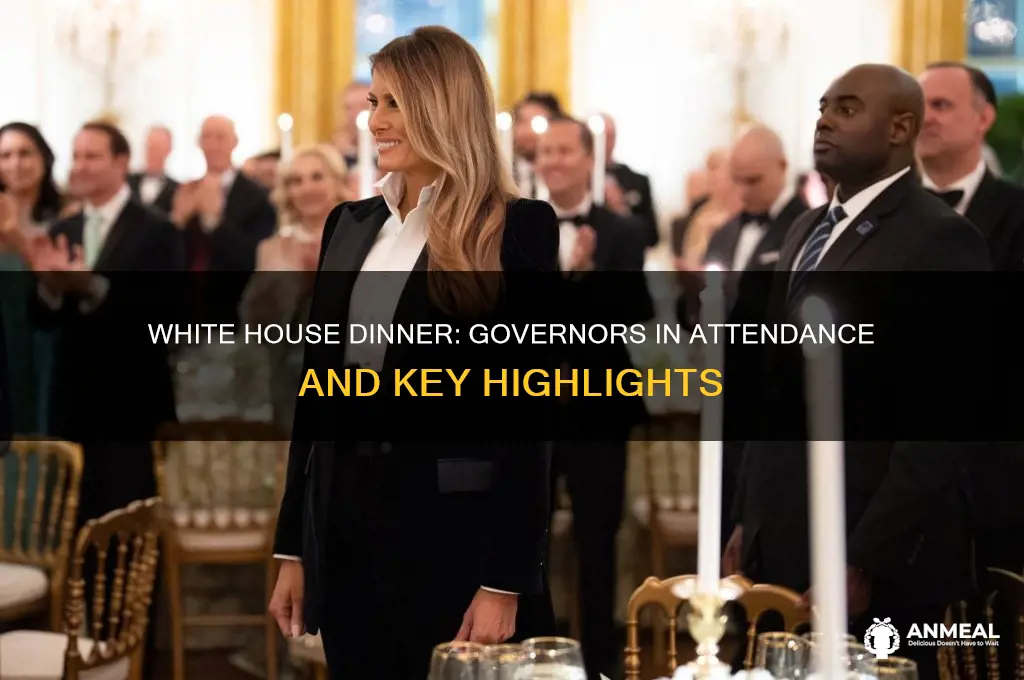 which governors attended white house dinner