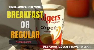 Folgers Breakfast vs. Regular: Which Brew Packs More Caffeine?