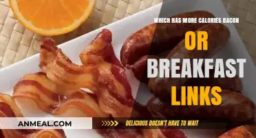 Bacon vs. Breakfast Links: Calorie Comparison for Your Morning Meal