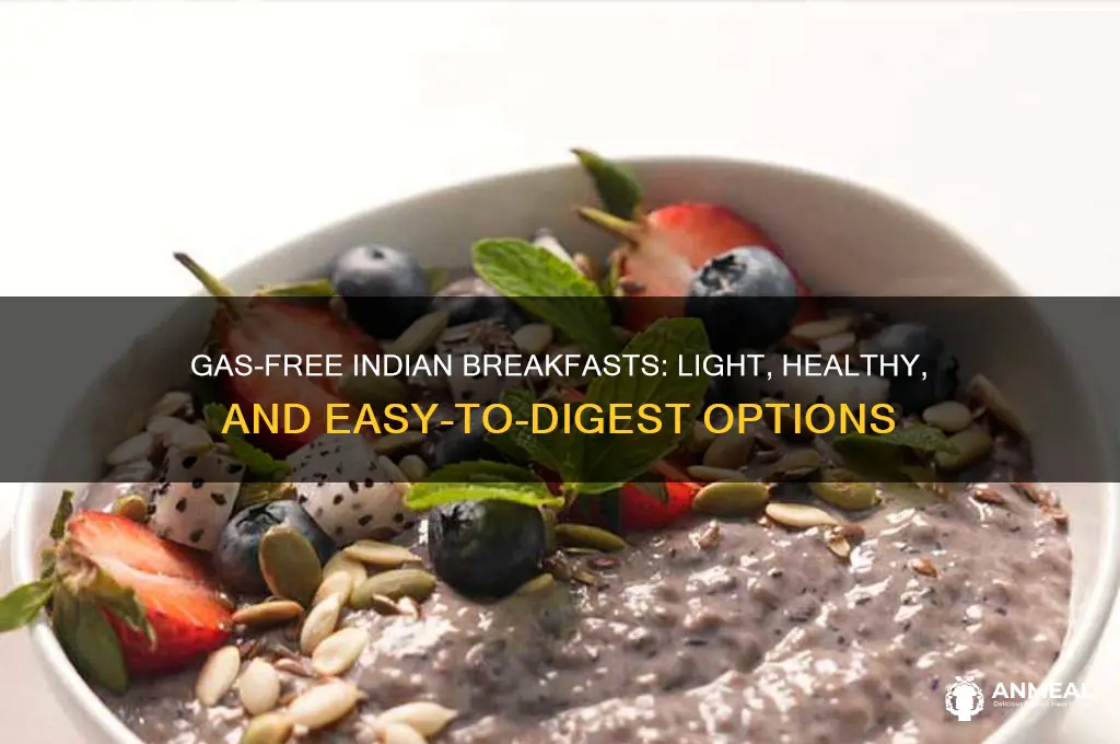which indian breakfast does not cause gas