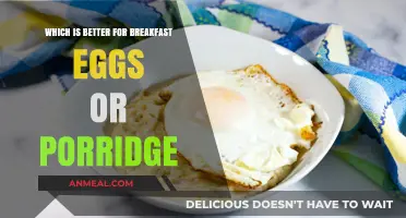 Eggs vs. Porridge: Which Breakfast Boosts Energy and Health Best?