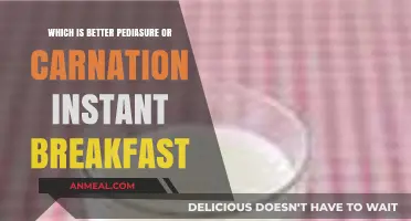 Pediasure vs. Carnation Instant Breakfast: Which Nutritional Drink Wins?