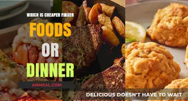 Finger Foods vs. Dinner: Which Budget-Friendly Option Saves More?