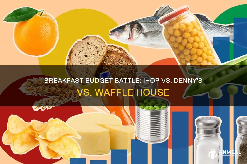 which is cheaper for breakfast ihop denny