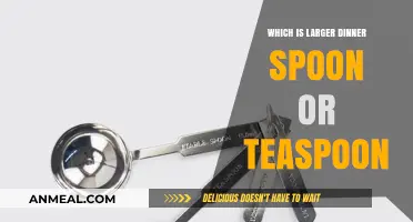 Dinner Spoon vs. Teaspoon: Which Utensil is Larger?