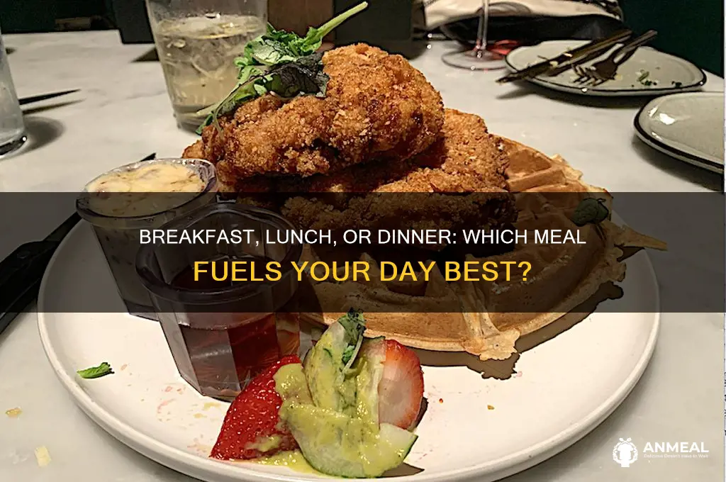 which is more important breakfast lunch or dinner