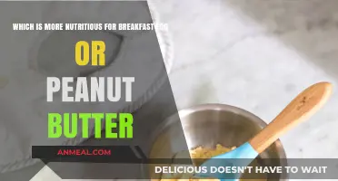 Egg vs. Peanut Butter: Which Breakfast Choice Packs More Nutrition?