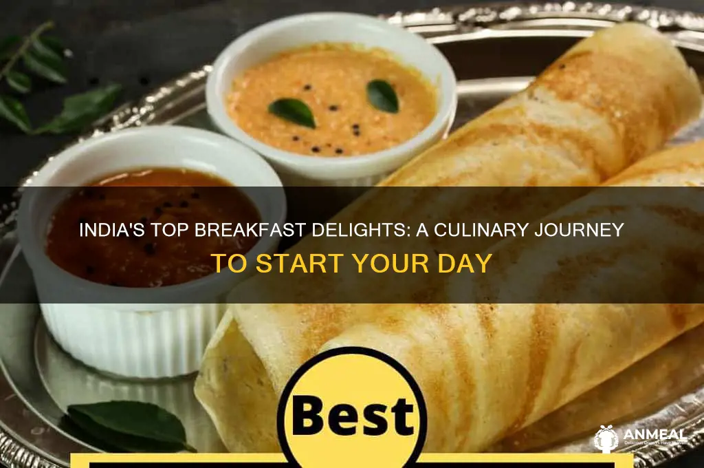 which is the best breakfast in india