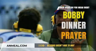 Which Jesus Are You Thanking, Ricky Bobby? Dinner Prayer Debunked
