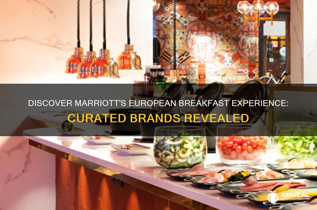 which marriott brand offers curated european breakfast