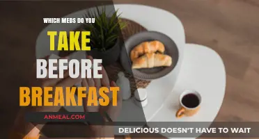 Pre-Breakfast Medications: What to Take and When to Take Them